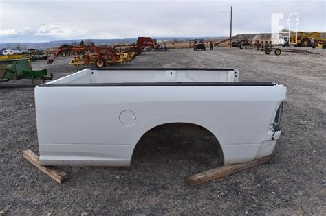 White Truck Bed Auctions Equipmentfacts