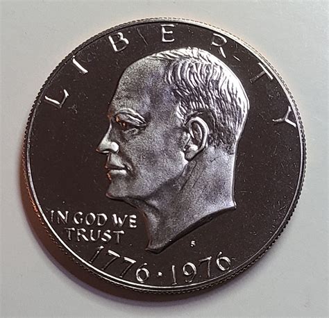 1976 S Clad TYPE 1 Eisenhower Dollar Proof 65 GEM For Sale Buy Now