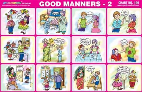 Good Manners Chart Printable