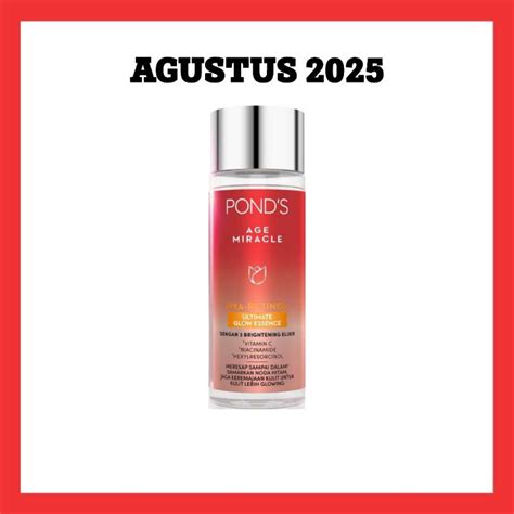 Jual Ponds Age Miracle Hya Retinol Ultimate Glow Essence Shopee Indonesia