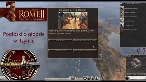 Total War Rome Ii Divide Et Impera Rzym Pog Oski O G Odzie W