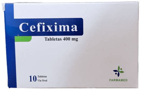 Medicina Cefixima Mg X Tab Blister Farmamed Sihay