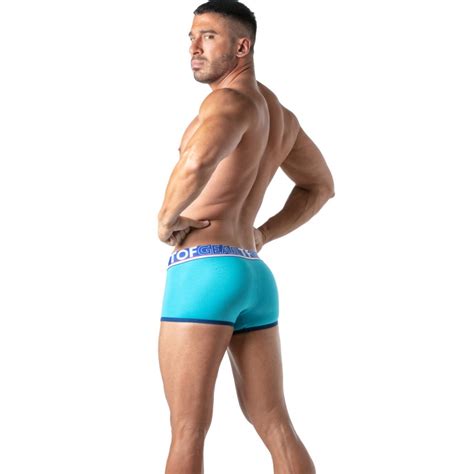 Boxer Champion Tof Paris Turquoise Tof Paris Vente Shorty Box