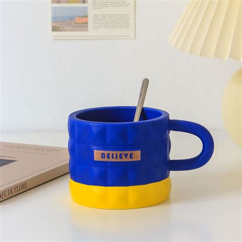 Ceramic Coffee Cup 350ml - Eileen Town Gift Shop