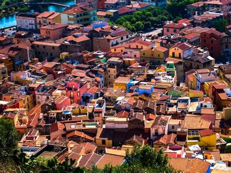 Premium Photo Bosa Aerial View Of City Buildings During Daytime