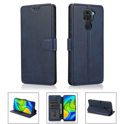 Flip Case For Xiaomi Redmi Note 9redmi Note 9sredmi Note 9 Proredmi Note 9 Pro Max Leather