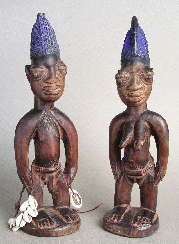 Yoruba Ere Ibeji Twin Figure Igbomina Ila Orangun Nigeria