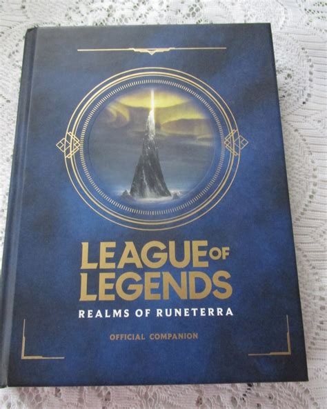 League Of Legends Gaming Book Riot Games Vintage Gaming Realms Of