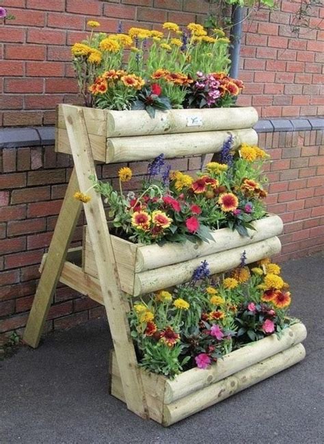 Staircase Vertical Planter Creative Step Gardening The Garden