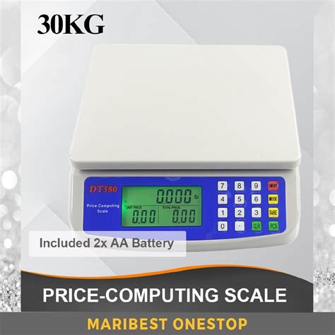 30kg Electronic Mini Digital Price Computing Weighting Scale Lcd