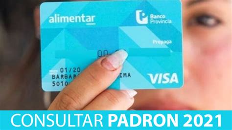 Consultar El Padrón De La Tarjeta Alimentaria Como Cobrar Sin Plástico