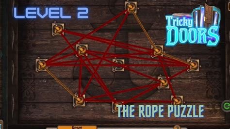 Tricky Doors LEVEL 2 ROPE PUZZLE YouTube