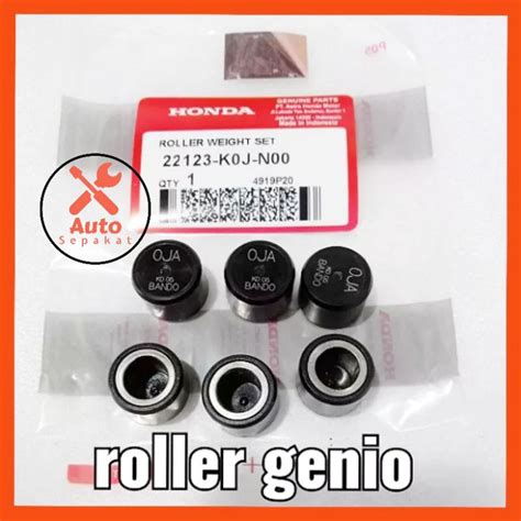 Jual ROLLER SET HONDA GENIO BEAT STREET SCOOPY DONAT BEAT NEW ESP K1A