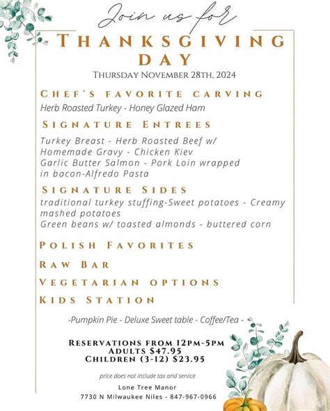 Everything included when you book lone tree banquet hall 13