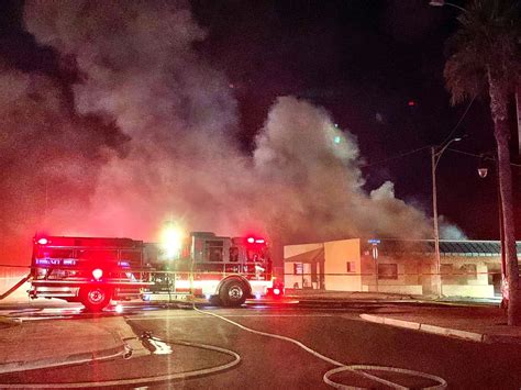 Update Breaking News Large Fire Breaks Out In Downtown Yuma Kyma