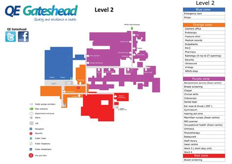 Queen Elizabeth Hospital Map