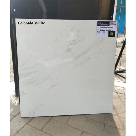 Jual Granite Lantai X Colorado White Glossy Valentino Gress Kw