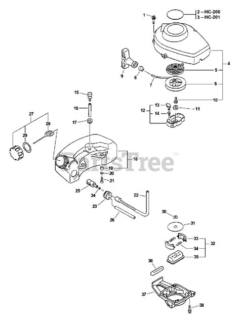 Echo Hc Echo Hedge Clipper Sn Starter