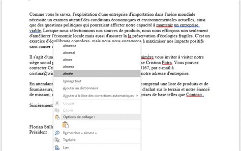 Localiser Et Corriger Les Erreurs De Texte Dans Un Document Word