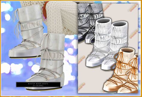 Sims 4 Winter Moon Boots The Sims Book