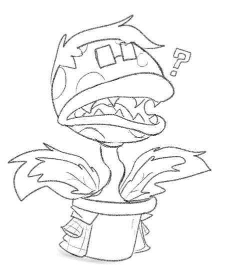 T Bowser S Flannel Plant Piranha Plant Tf — Weasyl