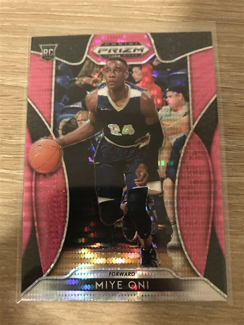 Mint 2019 20 Panini Prizm Draft Picks PINK PULSAR 60 Miye Oni EBay