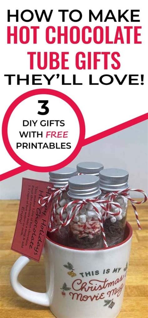 Hot Chocolate Tubes Create Super Cute Gifts My Growing Creative Life