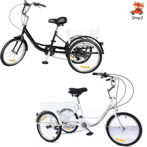 Adult Tricycle Wheel Bike Speed Cruise Trike Bicycle Shopping