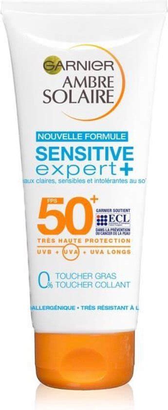 Zonnebrand Cr Me Garnier Sensitive Expert Lotion Spf Ml Bol