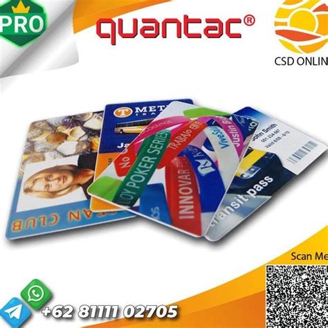 Jual Quantac Pvc Id Card Plastic Card For Laser Printer A