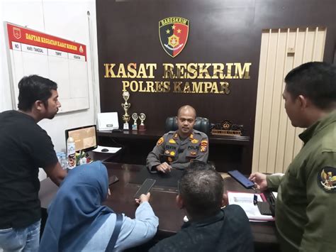 Dua Oknum Perangkat Desa Di Kampar Ditetapkan Sebagai Tersangka Dugaan