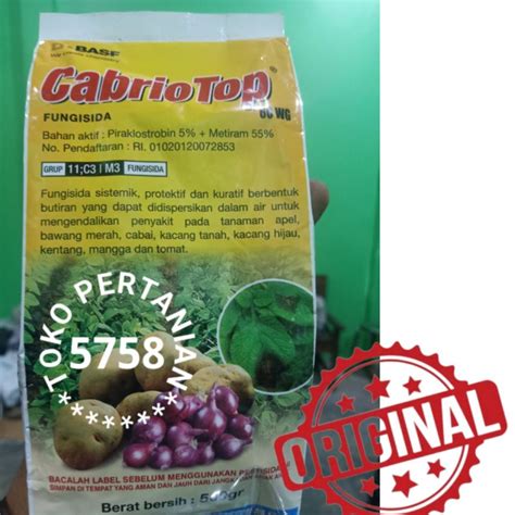 Jual FUNGISIDA CABRIOTOP 60 WG 500 Gr Toko Pertanian 5758 Shopee