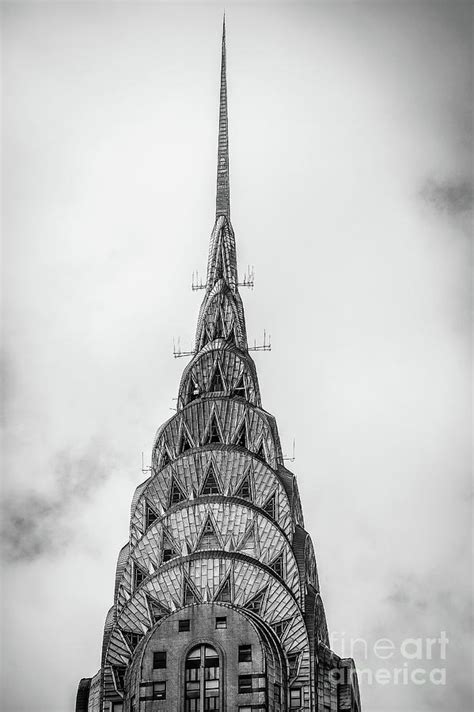 Top Of The Chrysler Building Photograph by Granger - Fine Art America