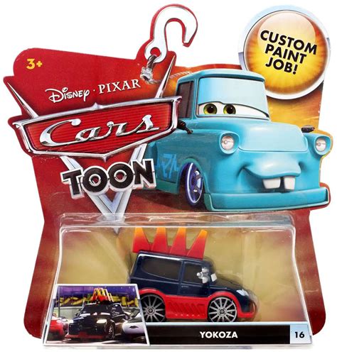 Disney Pixar Cars Cars Toon Main Series Yokoza 155 Diecast Car 16 Mattel Toys - ToyWiz