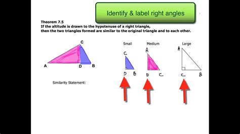 Identify The Similarity Statement Comparing The 3 Triangles