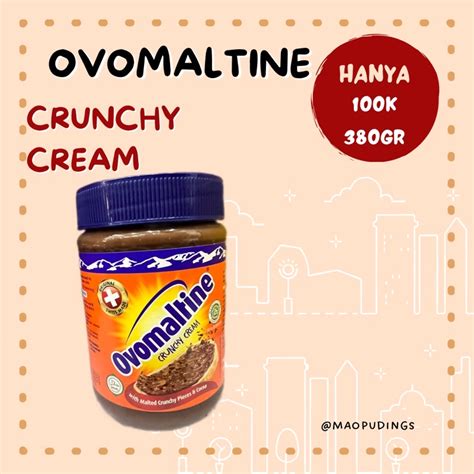 Jual Ovomaltine Crunchy Cream Shopee Indonesia