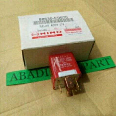 Relay Head Lamp Hino Lohan Fm260ti Relay Lampu Depan K5 Kaki 5 Hino