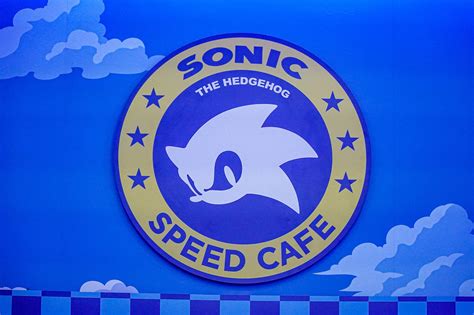 Sonic The Hedgehog Speed Cafe Food Drink Sonic Stadium