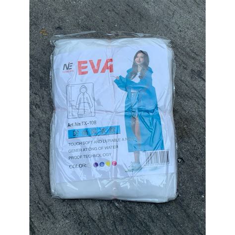 Jual Jas Hujan Dewasa Model Poncho Waterproof Bahan Eva Tebal Jas