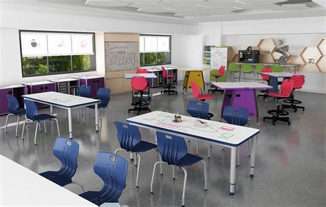 Chargebar Tables Flexible School Furniture Classroom Makerspace Library Paragon Furniture