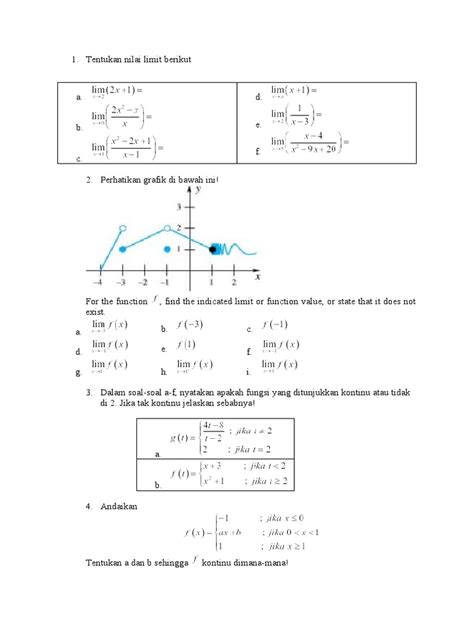 Tugas Pertemuan 2 Mata Kuliah Kalkulus Pdf