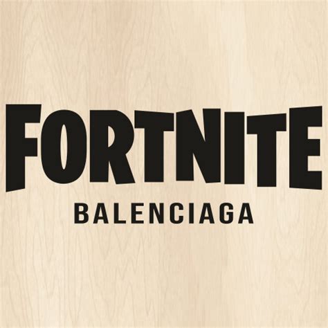 Fortnite Balenciaga Svg Balenciaga Logo Png Balenciaga Fortnite Logo Vector File Png Svg