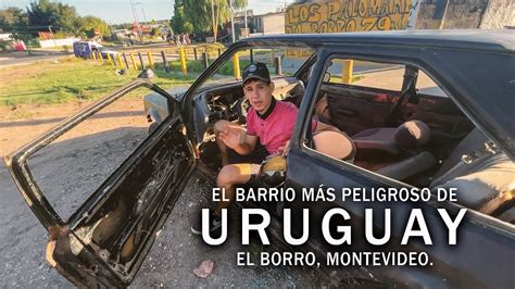 El barrio MÁS PELIGROSO de URUGUAY Así es la vida en EL BORRO