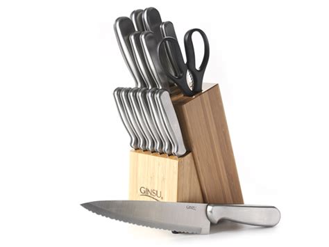 Ginsu 15pc Stainless Steel Knife Set