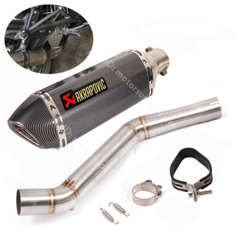 650NK 2022 For CF Moto 650MT 400NK Slip On Muffler Exhaust System Mid