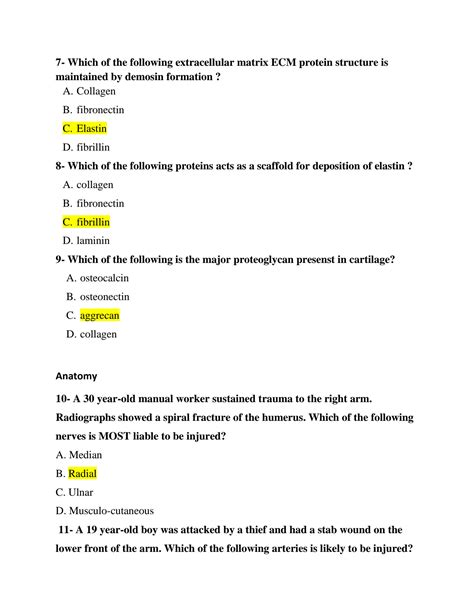 SOLUTION Review Musculoskeletal Modul Studypool