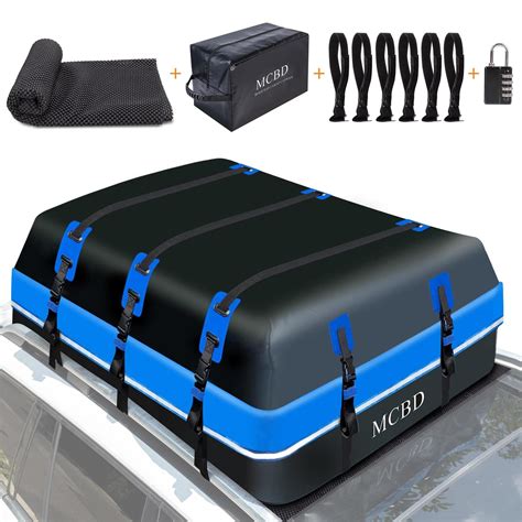 Buy Rooftop Cargo Carrier, 21 Cubic Feet Soft-Shell Waterproof Car Roof