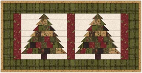 Scrappy Christmas Tree Quilt Block Pattern Download Etsy