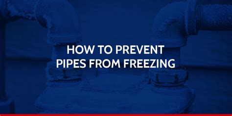 How to Prevent Pipes From Freezing | Zimmerman