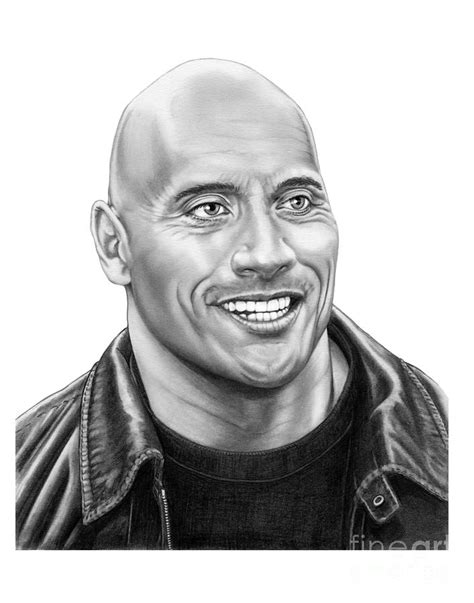 Dwayne Johnson - Drawing Skill